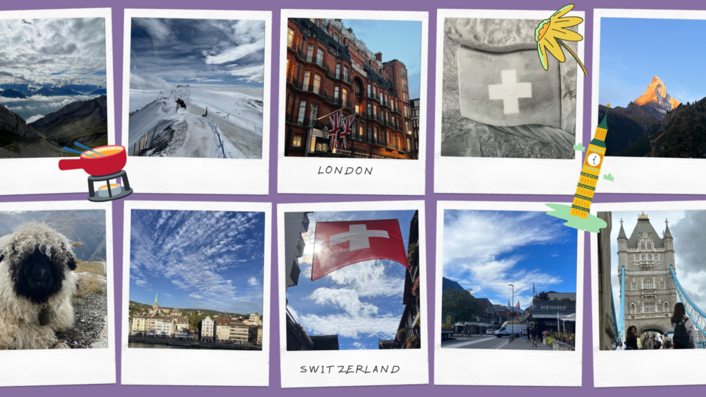 倫敦瑞士行程推薦