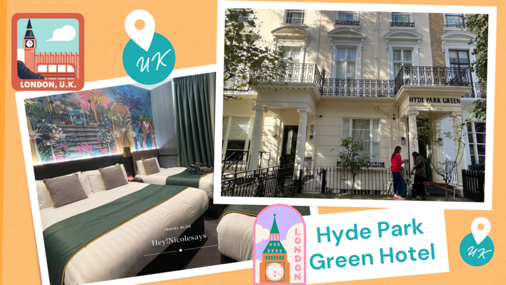 倫敦住宿推薦|Hyde Park Green Hotel|好迷你的4人家庭房|24小時前台服務|倫敦有冷氣的酒店 - 力高旅行中 Hey ...