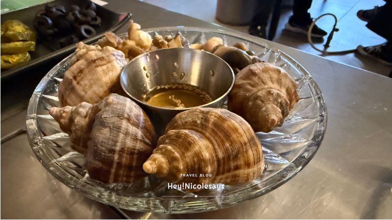 夏威夷烤扇貝하와이조개 海鮮湯