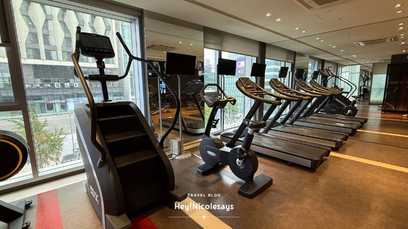 弘大L7樂天酒店健身室