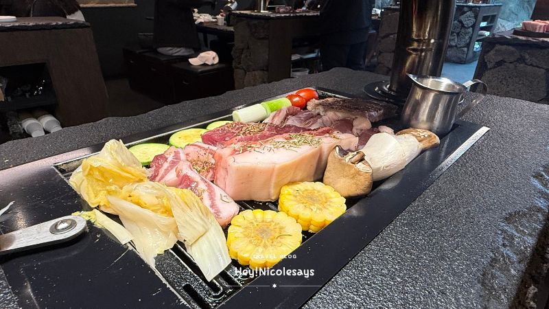 濟洲屋塔黑石BBQ